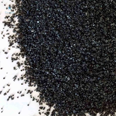 Schwarzes Farbaluminiumoxid, das Korn 120 sandstrahlt